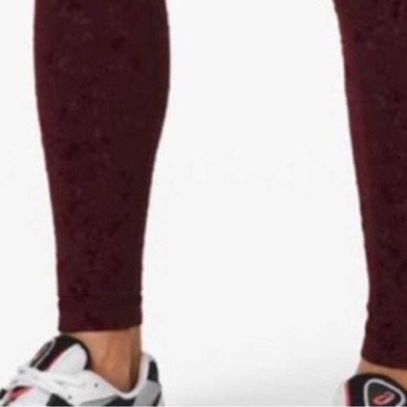 Lululemon Women's Speckle Shine Speed Wunder Mid-Rise Tight 28 Size 6 - Picture 3 of 10